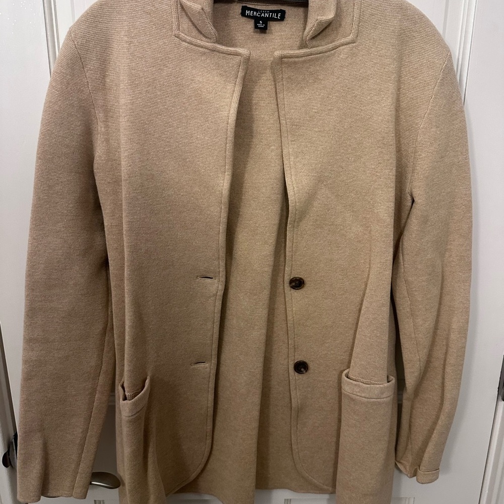J. Crew Women's Cream Teddy Jacket